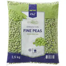 Metro Erbsen div. Sorten, Preisangabe ohne MwSt. (Preis inkl. MwSt. 3,38 €), METRO Angebot