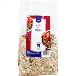 Metro Müsli div. Sorten, Preisangabe ohne MwSt. (Preis inkl. MwSt. 12,09 €), METRO Angebot
