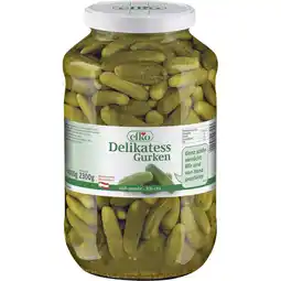 Metro Delikatess Gurken 3-6 cm, Preisangabe ohne MwSt. (Preis inkl. MwSt. 17,04 €), METRO Angebot