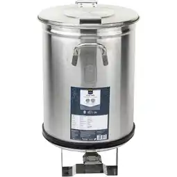 Metro Treteimer 50 l, Preisangabe ohne MwSt. (Preis inkl. MwSt. 130,80 €), METRO Angebot