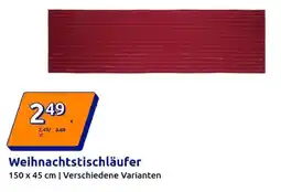 Action Weihnachtstischläufer Angebot