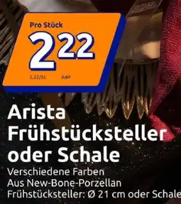 Action Arista Frühstücksteller oder Schale Angebot