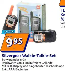 Action Silvergear Walkie-Talkie-Set Angebot