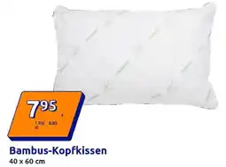 Action Bambus-Kopfkissen Angebot