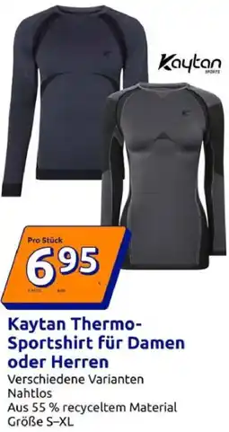 Action Kaytan Thermo- Sportshirt für Damen oder Herren Angebot