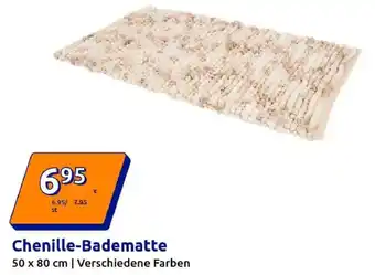 Action Chenille-Badematte Angebot