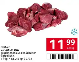 Transgourmet Hirsch gulasch lux Angebot