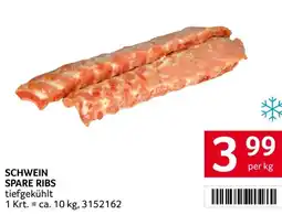 Transgourmet Schwein spare ribs Angebot