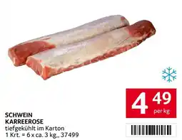 Transgourmet Schwein karreerose Angebot