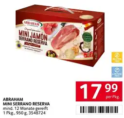 Transgourmet Abraham mini serrano reserva Angebot