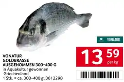 Transgourmet Vonatur goldbrasse ausgenommen Angebot