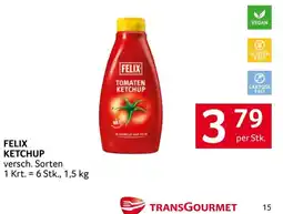 Transgourmet Felix ketchup Angebot