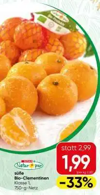 Spar süße Bio-Clementinen Angebot