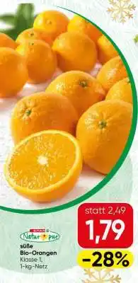 Spar Süße Bio-Orangen Angebot