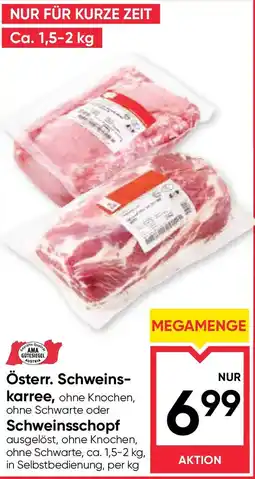 Maximarkt Österr. schweins- karree Angebot