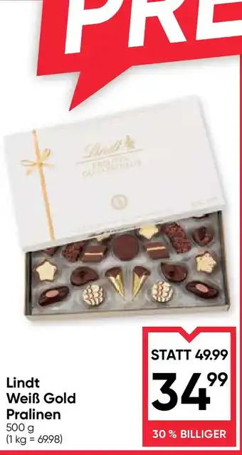 Lindt weiß gold pralinen