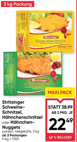 Maximarkt Stritzinger schweine schnitzel hähnchenschnitzel oder hähnchen nuggets Angebot