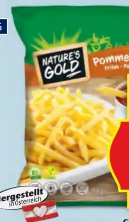 Hofer Nature's Gold Pommes Frites Angebot