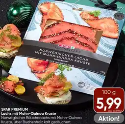Spar Spar premium lachs mit mohn-quinoa kruste Angebot