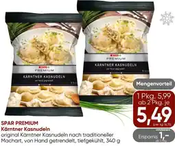 Spar Spar premium kärntner kasnudeln Angebot