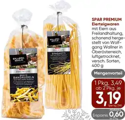 Spar Spar premium eierteigwaren Angebot