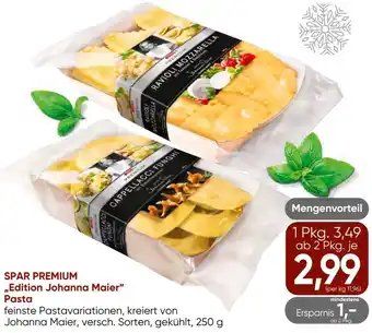 SPAR PREMIUM ,,Edition Johanna Maier Pasta