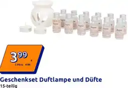 Action Geschenkset Duftlampe und Düfte Angebot