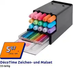 Action Déco Time Zeichen- und Malset Angebot