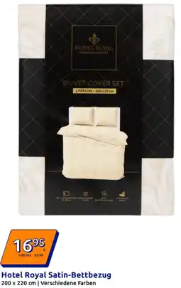 Action Hotel Royal Satin-Bettbezug Angebot