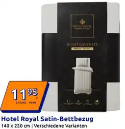 Action Hotel Royal Satin-Bettbezug Angebot