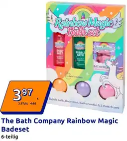 Action The Bath Company Rainbow Magic Badeset Angebot