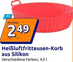 Action Heißluftfritteusen-Korb aus Silikon Angebot