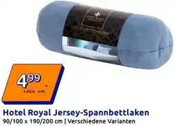 Action Hotel Royal Jersey-Spannbettlaken Angebot