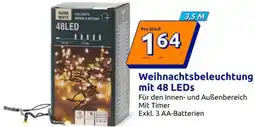 Action Weihnachtsbeleuchtung mit 48 LEDs Angebot