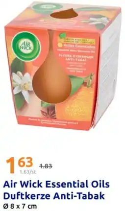 Action Air Wick Essential Oils Duftkerze Anti-Tabak Angebot