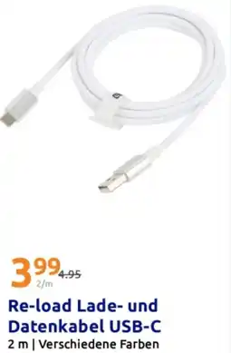 Action Re-load Lade- und Datenkabel USB-C Angebot