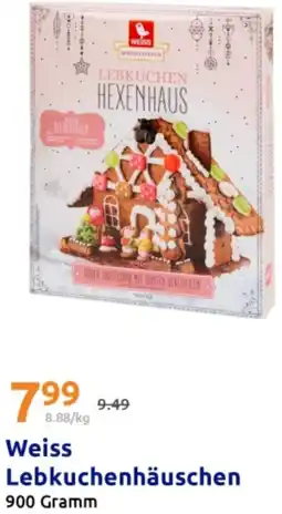 Action Weiss Lebkuchenhäuschen Angebot