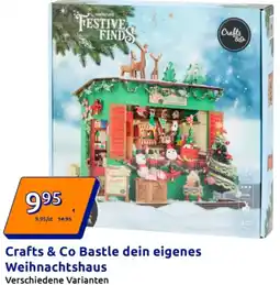 Action Crafts & Co Bastle dein eigenes Weihnachtshaus Angebot