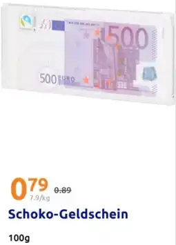 Action Schoko-Geldschein Angebot