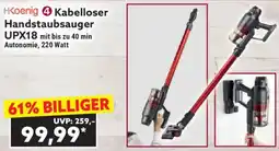 Norma Kabelloser handstaubsauger upx18 Angebot