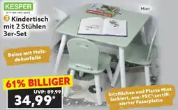 Norma Kindertisch mit 2 Stühlen 3er-Set Angebot