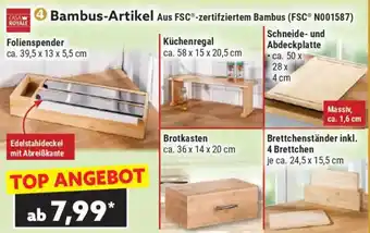 Norma Bambus-Artikel Angebot