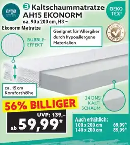 Norma Kaltschaummatratze ah15 ekonorm Angebot