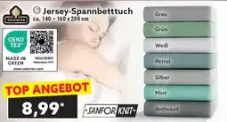 Norma Jersey-Spannbetttuch Angebot
