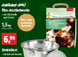 Thomas Philipps Grüner jan öko-anzündwolle Angebot