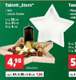 Thomas Philipps Tablett,,Stern" Angebot