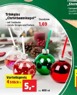 Thomas Philipps Trinkglas „,Christbaumkugel" Angebot