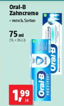 Thomas Philipps Oral-B Zahncreme Angebot