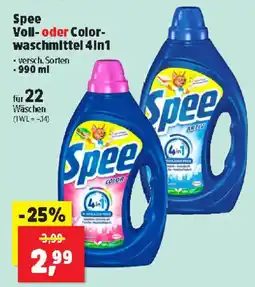 Thomas Philipps Spee Voll- oder Color- waschmittel 4in1 Angebot