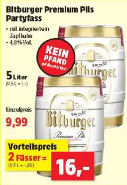 Thomas Philipps Bitburger Premium Plls Partyfass Angebot